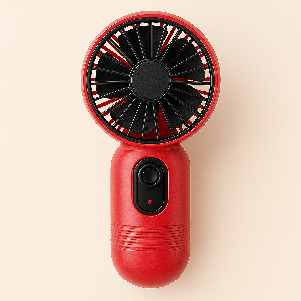 Mini Fan - Rx Red