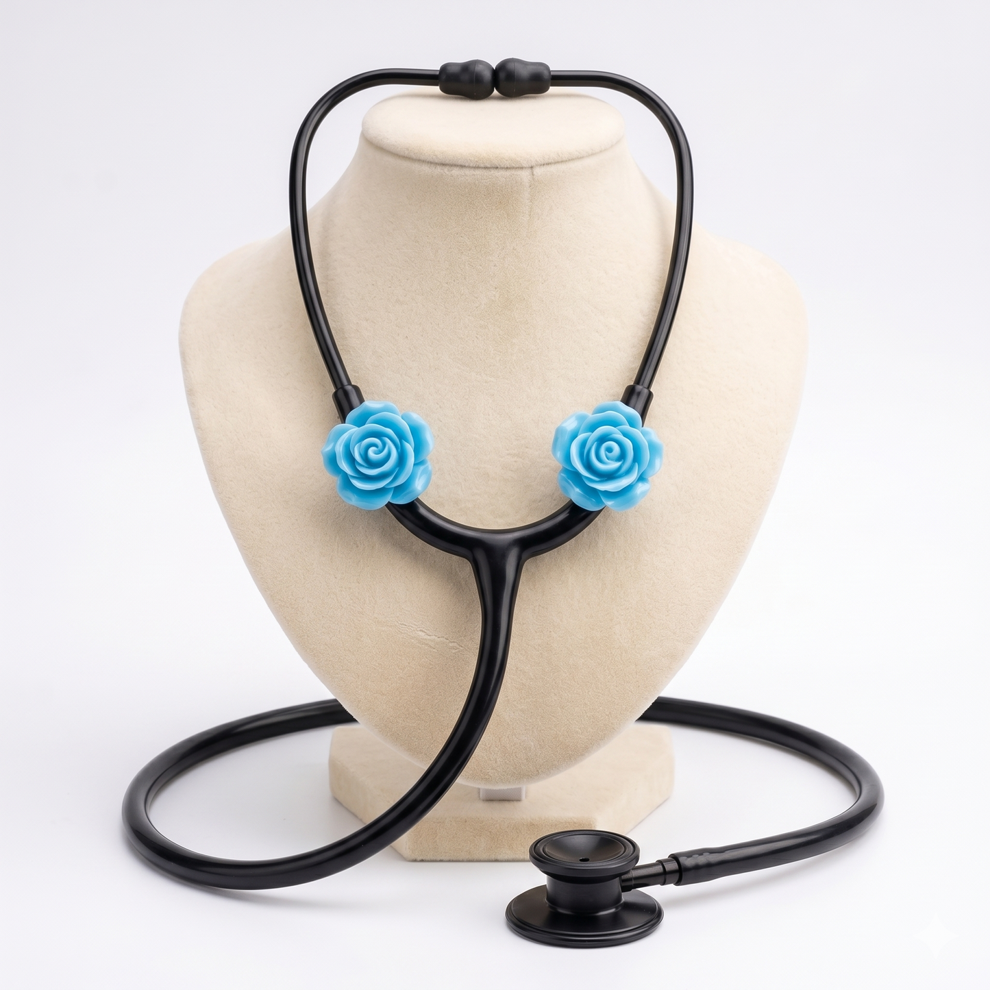 Signature™ Baseline Blue Stethoscope Charms (Flower)