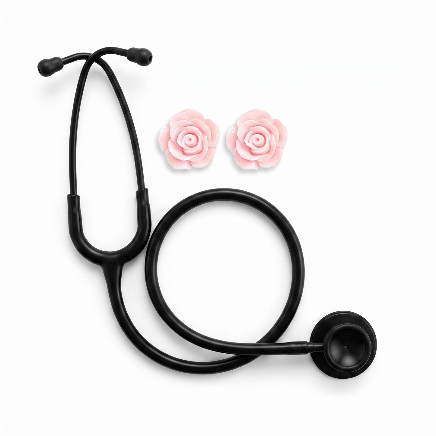 Lifeline™ Patient Pink Stethoscope Charms (Flower)