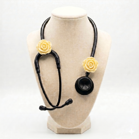 Triage™ Vital Yellow Stethoscope Charms (Flower)