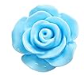 Stethoscope Charms (Flower) - Sky Blue