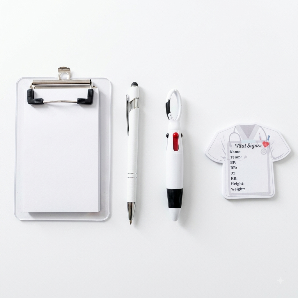 Stationery Set - Workup White