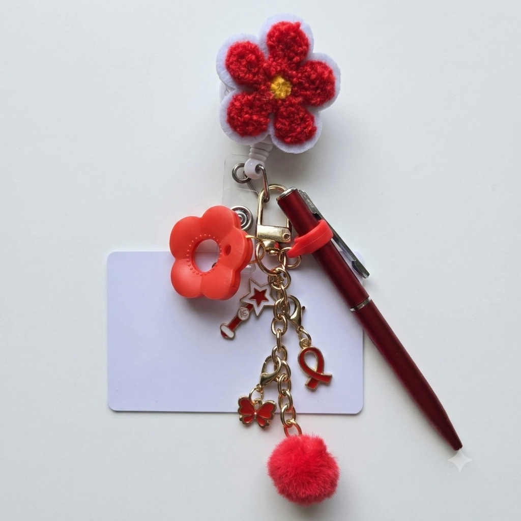 Triage™ Charm Badge - Rx Red