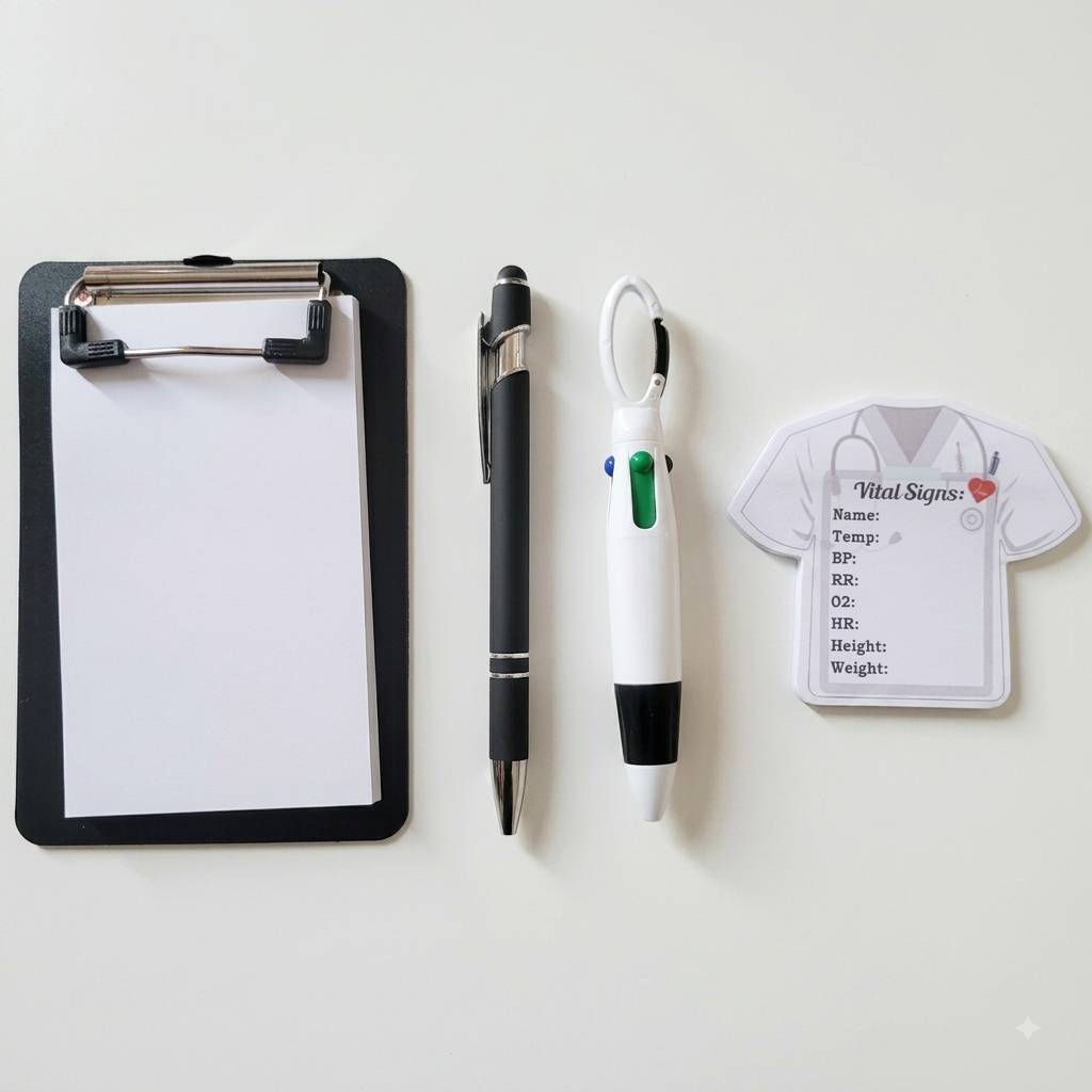 Stationery Set - Bodied Black