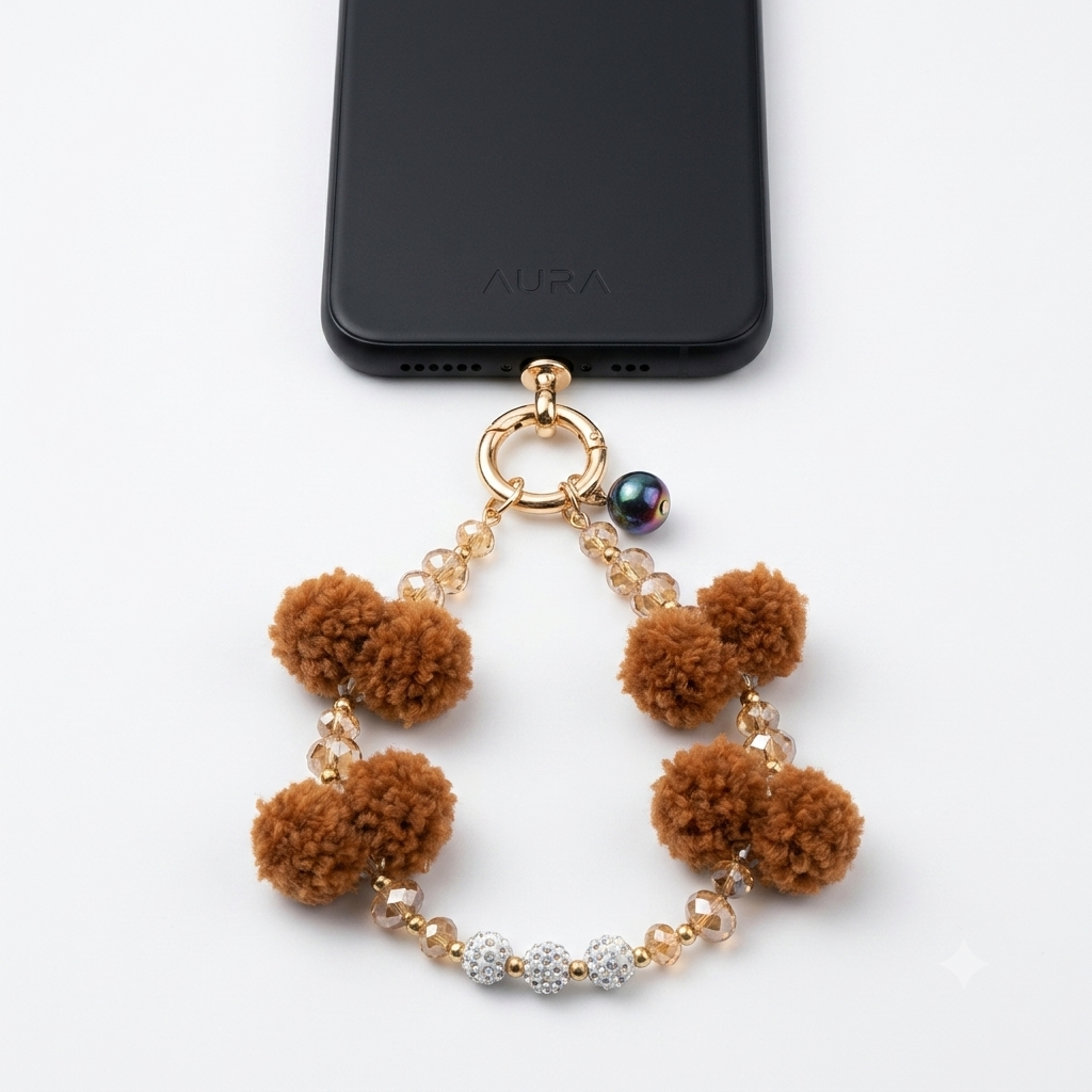 Founders™ Bedside Beige Phone Charm
