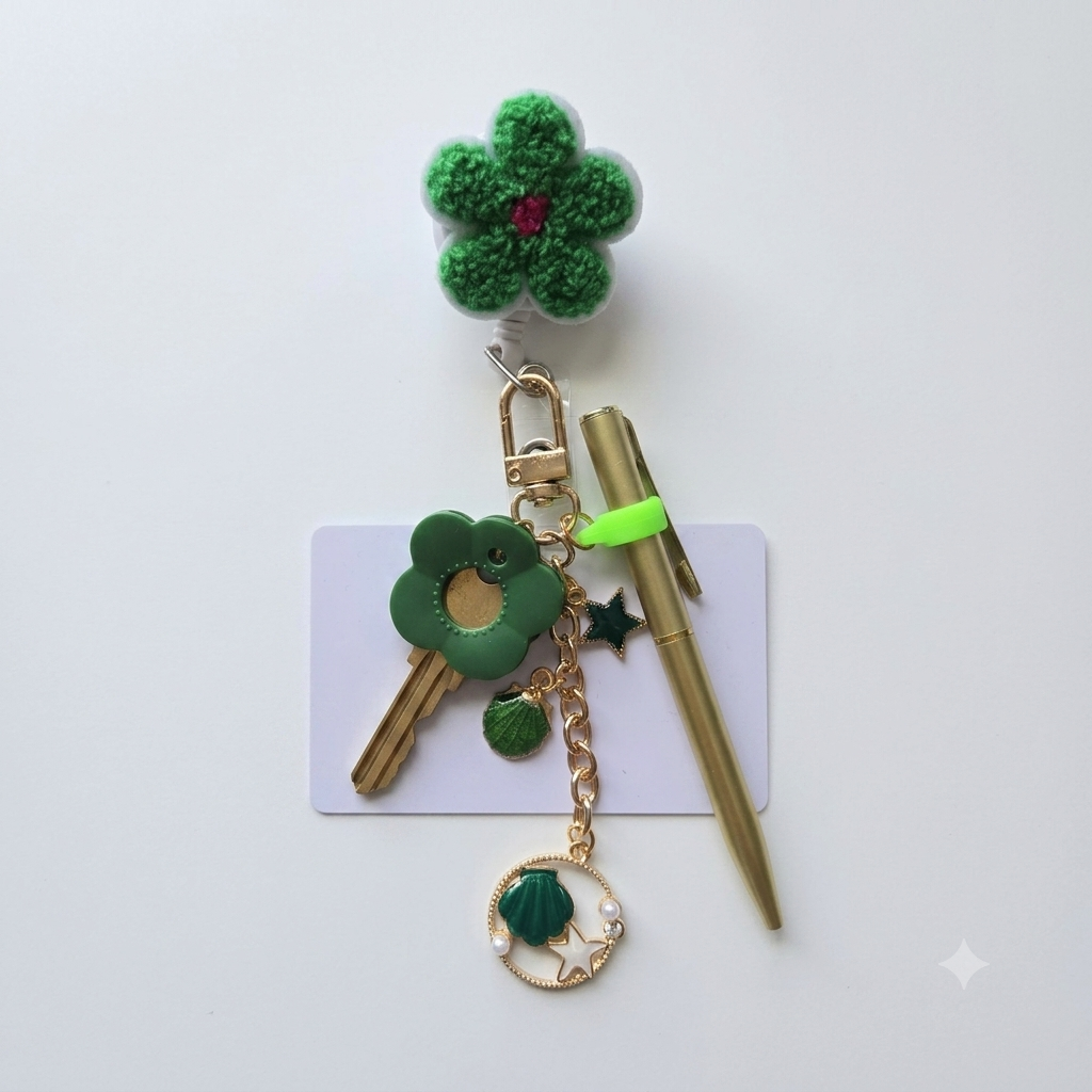 Lifeline™ Charm Badge - Genetic Green