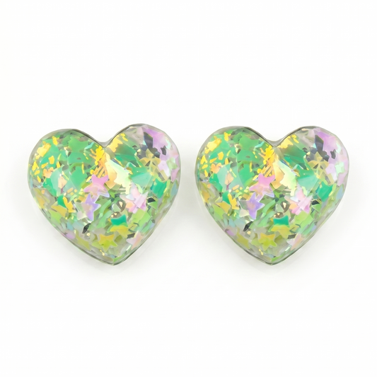 Lifeline™ Genetic Green Stethoscope Charms (Heart)