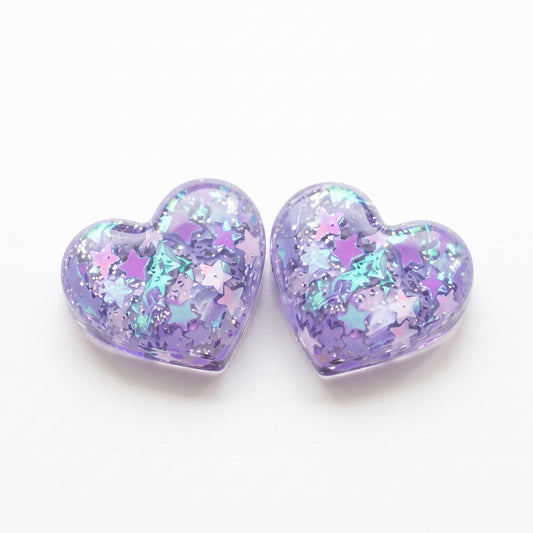 Signature™ Pulse Purple Stethoscope Charms (Heart)