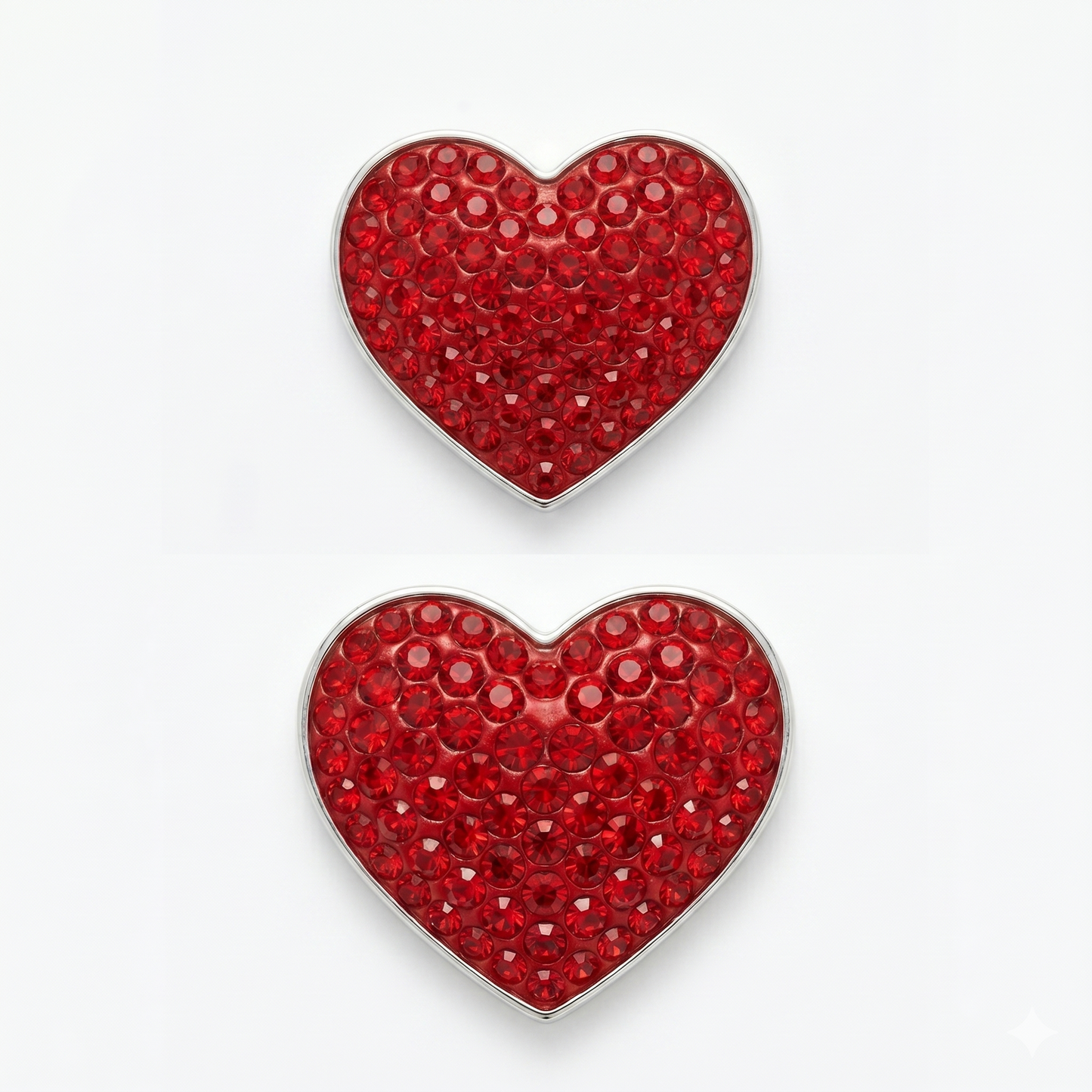Triage™ "Rx" Red  Stethoscope Charms (Heart)