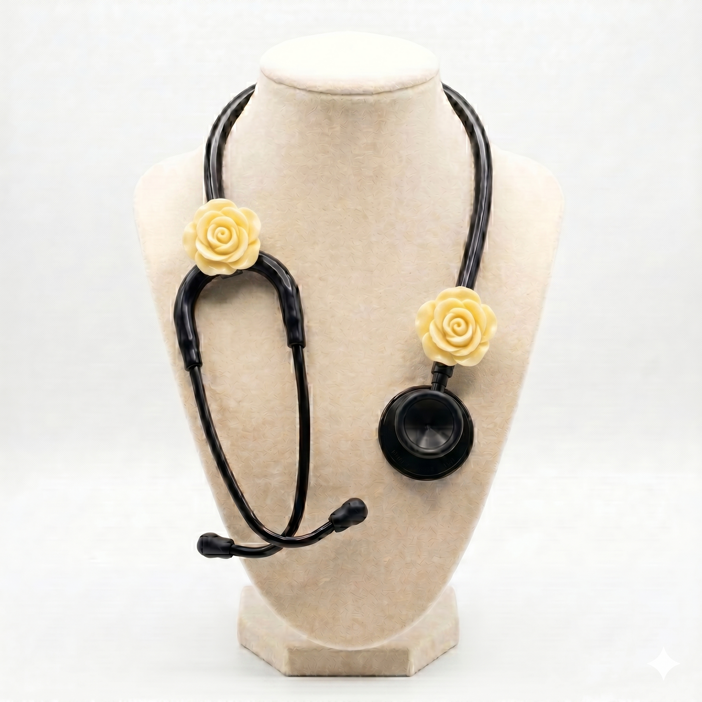 Triage™ Vital Yellow  Stethoscope Charms (Flower)