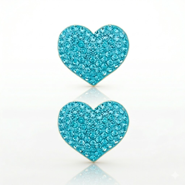 Signature™ Baseline Blue Stethoscope Charms (Heart)