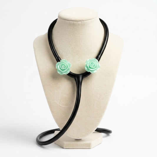 Lifeline™ Sterile Green Stethoscope Charms (Flower)