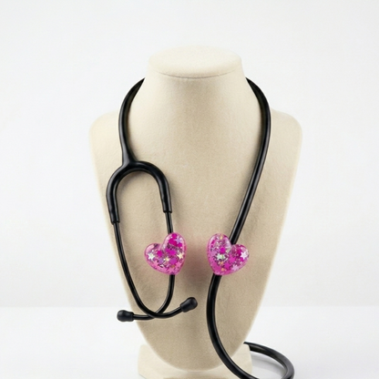 Signature™ Pressure Pink Stethoscope Charms (Heart)