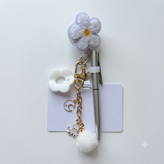 After-Hours™ Charm Badge - Workup White