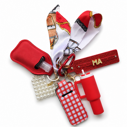 Triage™ Meddie Key Chain - Rx Red
