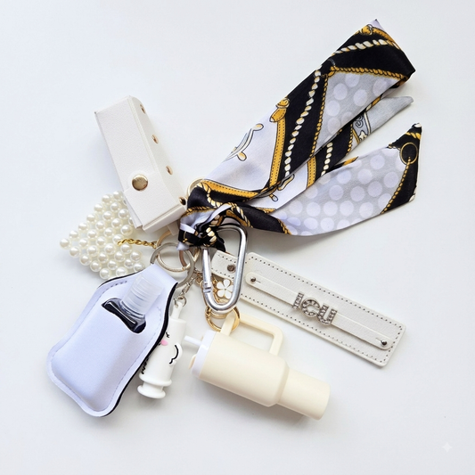 After-Hours™ Meddie Key Chain - Workup White