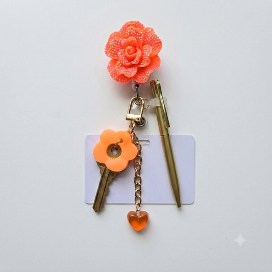 Triage™ Charm Badge - "OR" Orange
