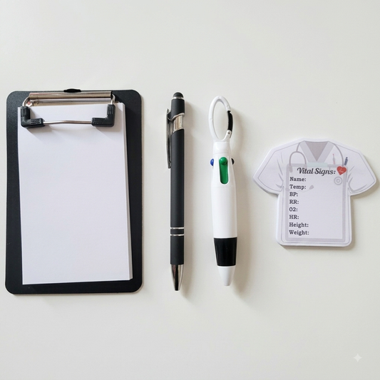 Stationery Set - Bodied Black