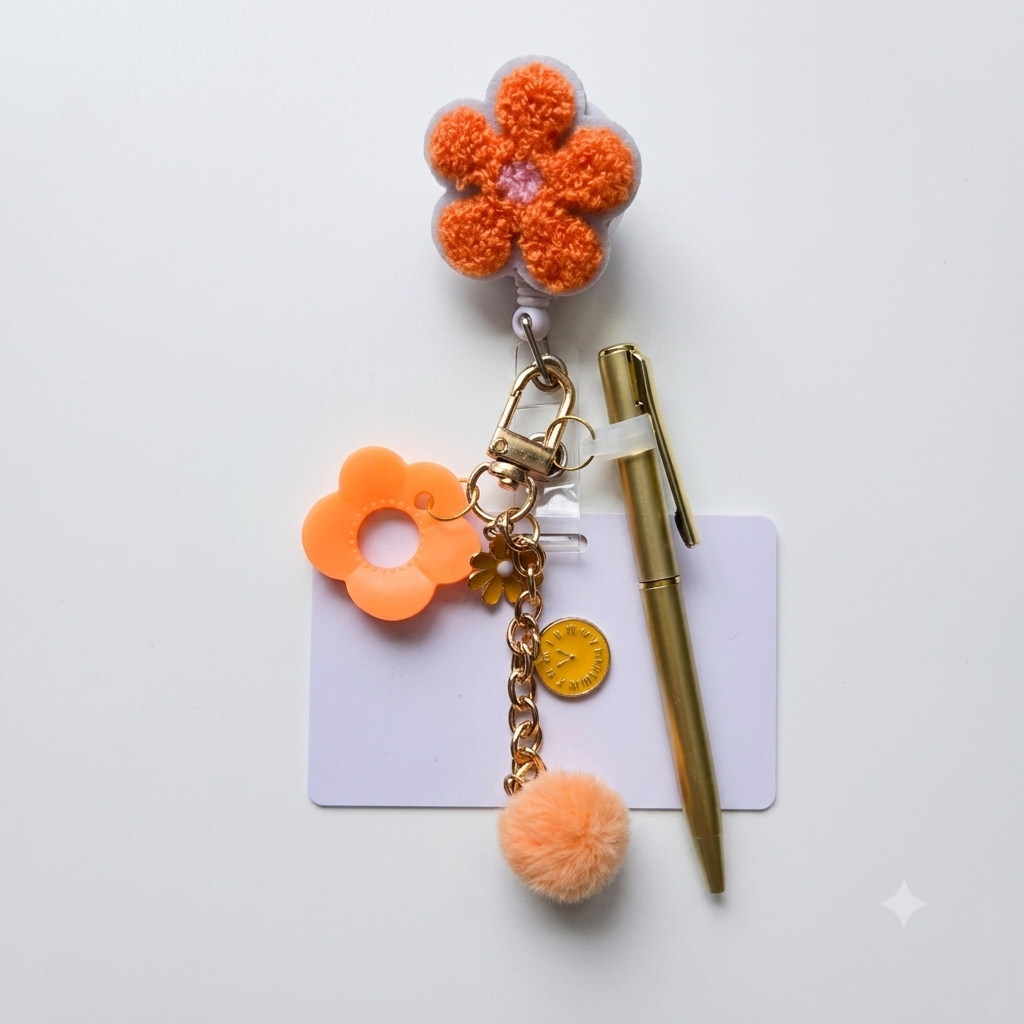 Triage™ Charm Badge - "OR" Orange