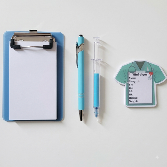 Stationery Set - Baseline Blue