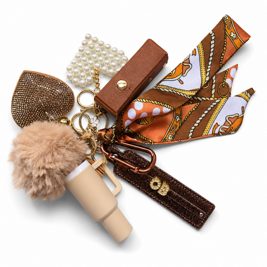Founder Coll™ Meddie Key Chain - Bedside Beige