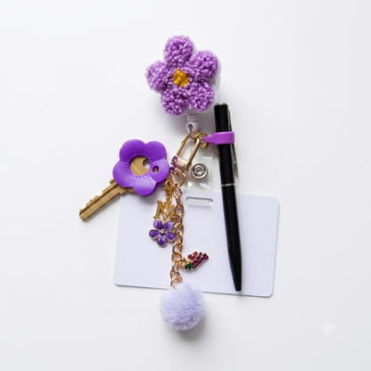 Signature™ Charm Badge - Pulse Purple