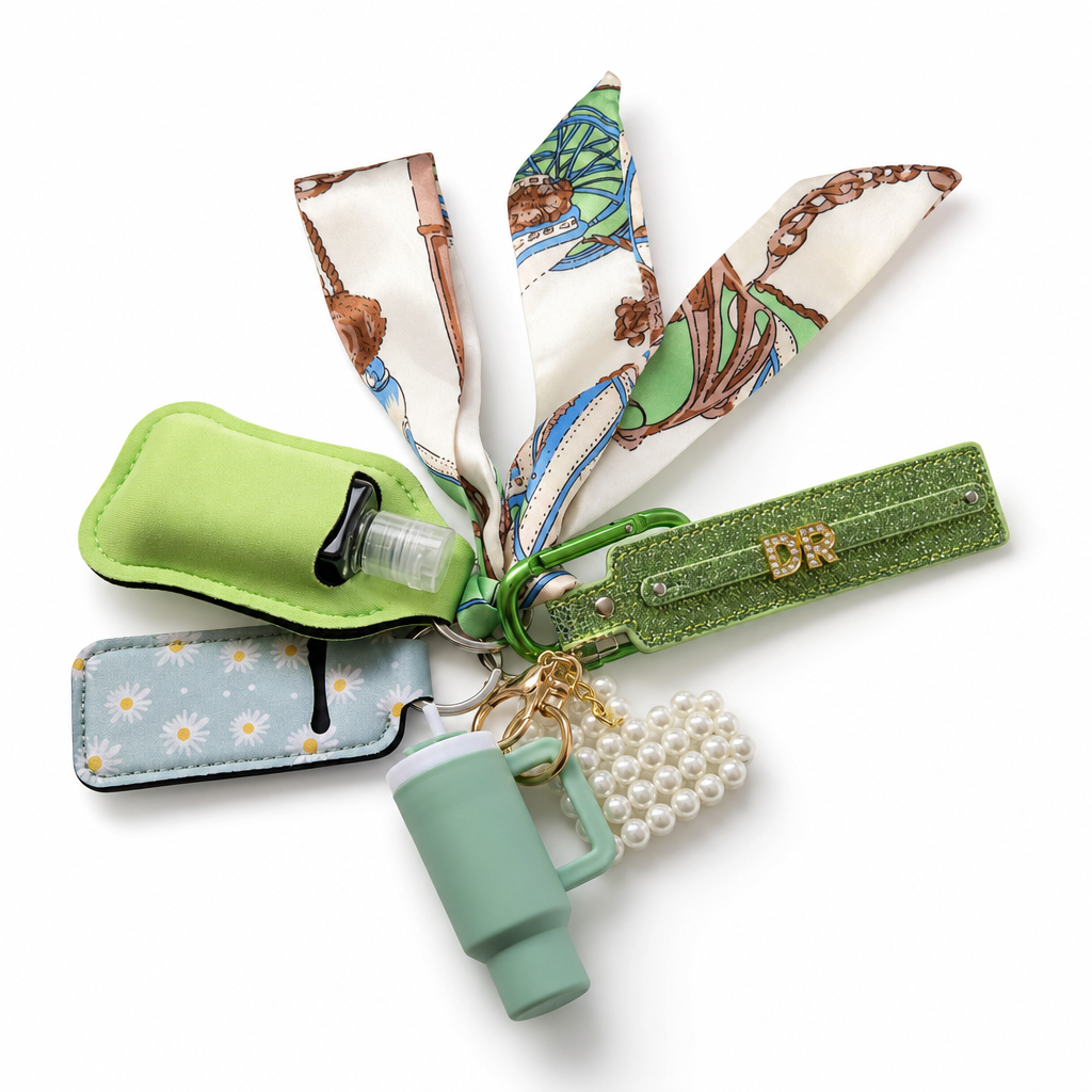 Lifeline™ Meddie Key Chain - Sterile Green