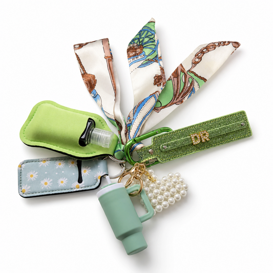 Lifeline™ Meddie Key Chain - Sterile Green